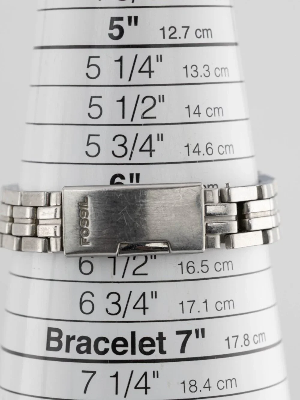Fossil AM3582 Crystal Bezel 10 ATM Quartz Analog Women's Watch New Battery